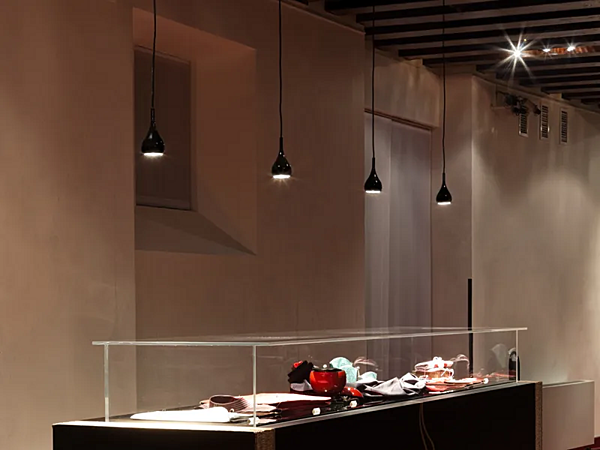 Metal pendant lamp Fabbian Bijou factory Fabbian from Italy. Foto №4