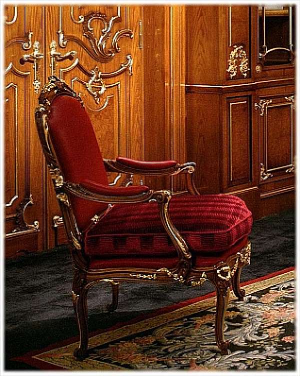 Armchair CARLO ASNAGHI STYLE 10682 factory CARLO ASNAGHI STYLE from Italy. Foto №1