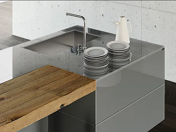 Kitchen with island LAGO 36E8 factory LAGO from Italy. Foto №4