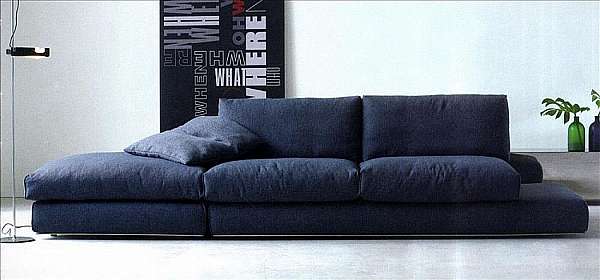 Couch VIBIEFFE 810-Fly factory VIBIEFFE from Italy. Foto №1