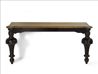 Rectangular solid wood console table Tower MARIONI 01980 factory MARIONI from Italy