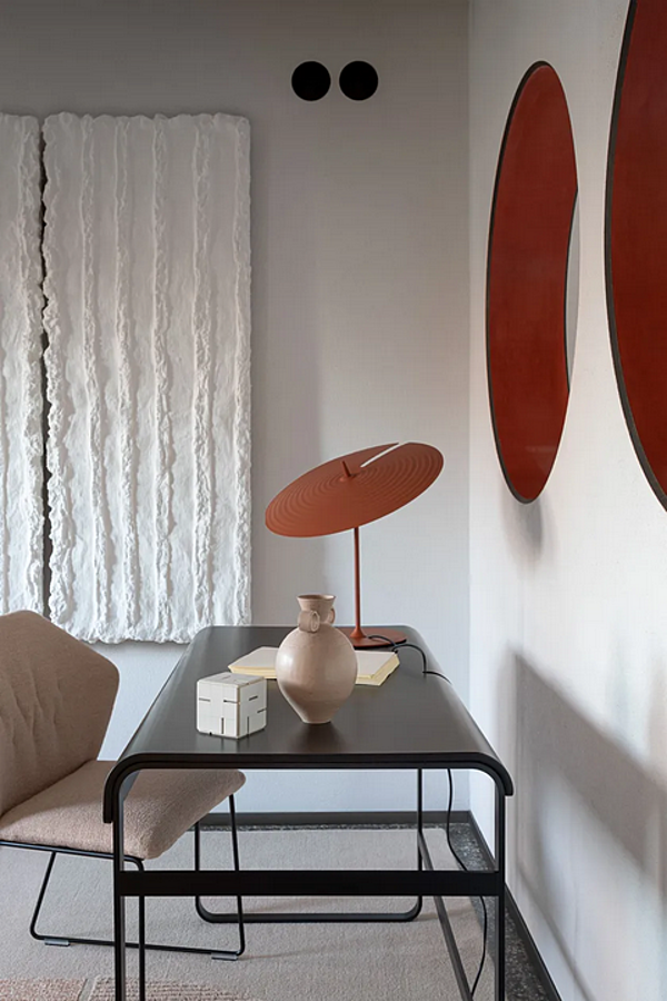 MDF Secretary Desk Alphabet Saba factory SABA from Italy. Foto №11