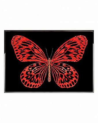 Panel, picture RED BUTTERFLY