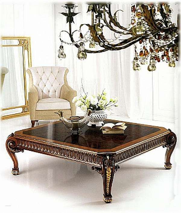 Coffee table CAPPELLINI INTAGLI 109 Coffee table factory CAPPELLINI INTAGLI from Italy. Foto №1