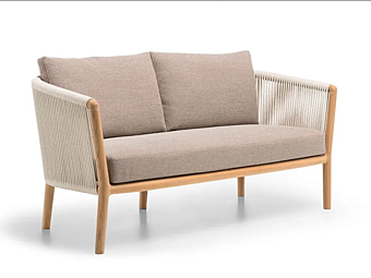 Two-seater fabric garden sofa Boboli Molteni & C Two-seater fabric garden sofa Boboli Molteni & C factory Molteni & C.(+VITRA) from Italy