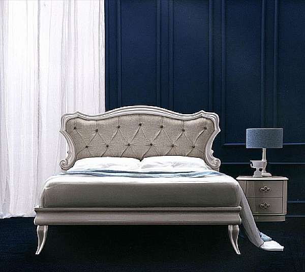 Bed CORTE ZARI Art. 919-L-TCA factory CORTE ZARI from Italy. Foto №1