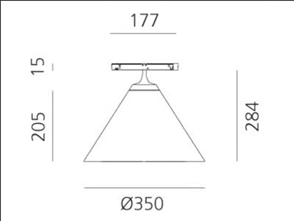 LED Aluminium Track Light Artemide Look at Me System factory Artemide from Italy. Foto №7