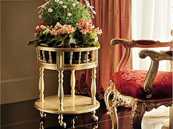 Solid Wood Plant Pot 11640 Modenese Luxury Interiors factory MODENESE GASTONE from Italy