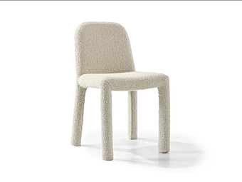 Upholstered chair with soft back Nature Design Franco Mario Origin