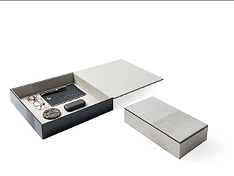 Leather storage box GIORGETTI GA467G, GA466G