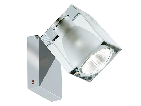 Wall Mounted Adjustable Spotlight Cubetto Fabbian factory Fabbian from Italy. Foto №1