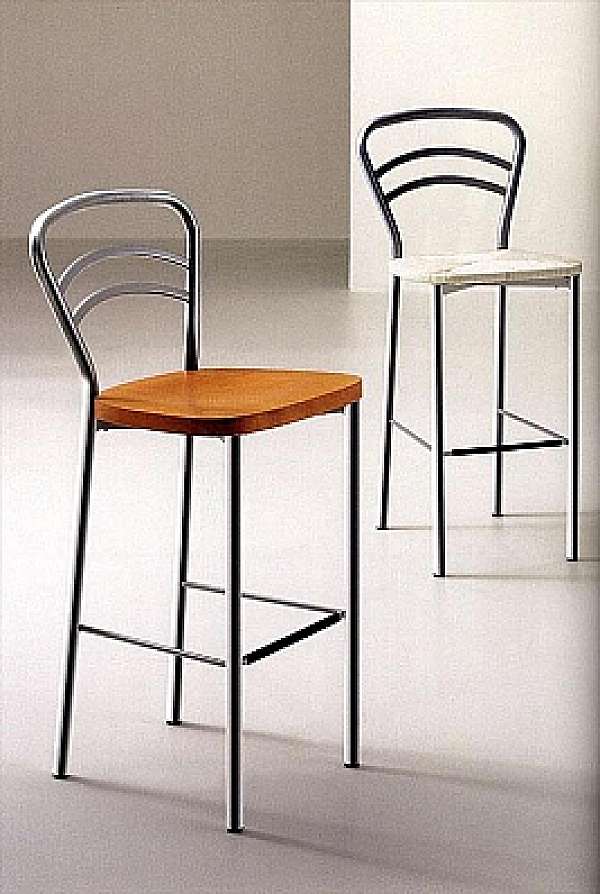 Bar stool EUROSEDIA DESIGN 158 factory EUROSEDIA DESIGN from Italy. Foto №1