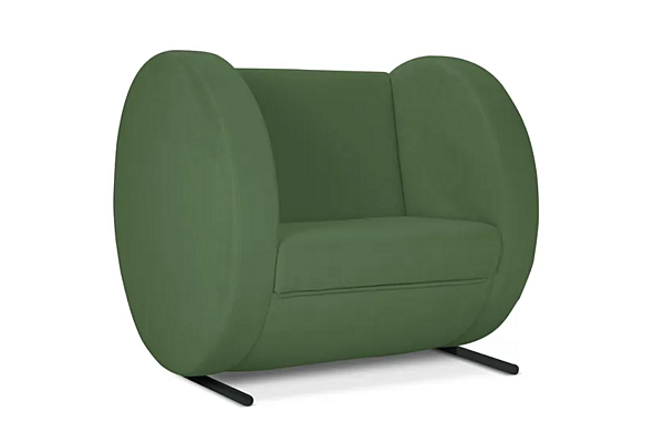 Upholstered fabric armchair with armrests Adrenalina Tube IMB1072989, IMB1072990 factory ADRENALINA from Italy. Foto №2