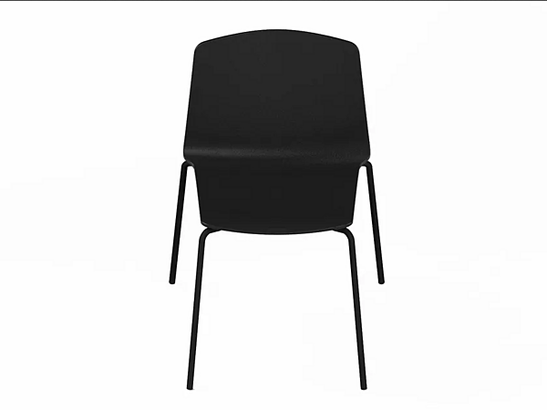 Stackable polypropylene garden chair Rama Kristalia factory Kristalia from Italy. Foto №1