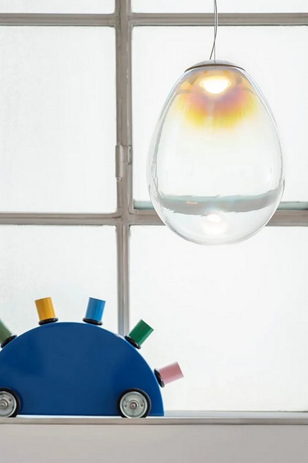 Blown Glass Pendant Lamp Stellar Nebula Artemide factory Artemide from Italy. Foto №6