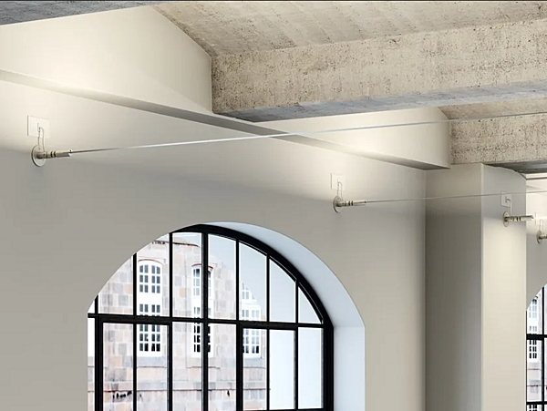LED adjustable ceiling lamp Fabbian Metro factory Fabbian from Italy. Foto №1