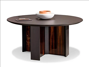 Round wooden meeting table Meteora I 4 Mariani