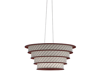 Outdoor pendant lamp made of wood and metal CPRN HOMOOD OD1054, OD1055