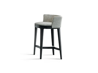 High Fabric Stool with Back Molteni & C Devon High Fabric Stool with Back Molteni & C Devon factory Molteni & C.(+VITRA) from Italy