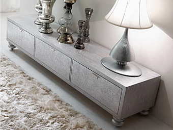 Wooden sideboard with drawers Cortezari Keope 413 factory CORTE ZARI from Italy