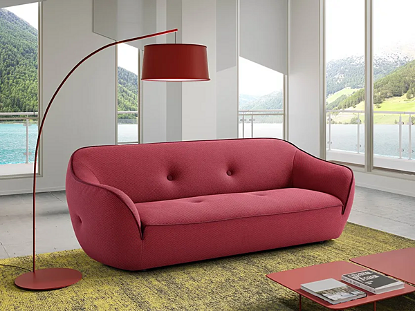 Sofa in stretchable fabric Bebop Egoitaliano factory Egoitaliano from Italy. Foto №4