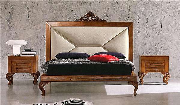 Bed MODENESE GASTONE 42204/A factory MODENESE GASTONE from Italy. Foto №1