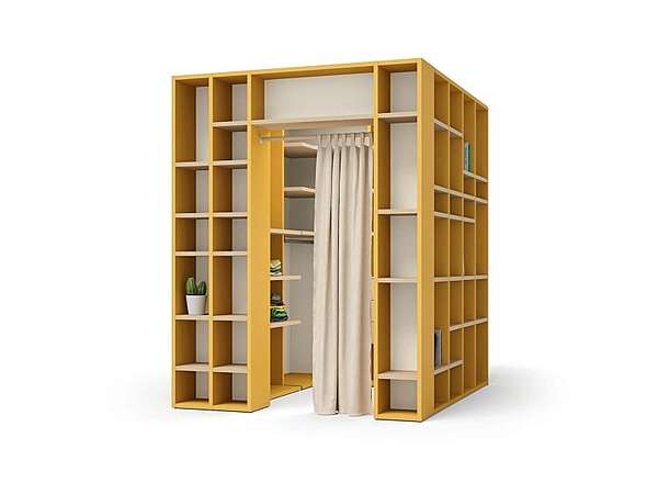 Bookcase nidi HOLLY factory nidi from Italy. Foto №1