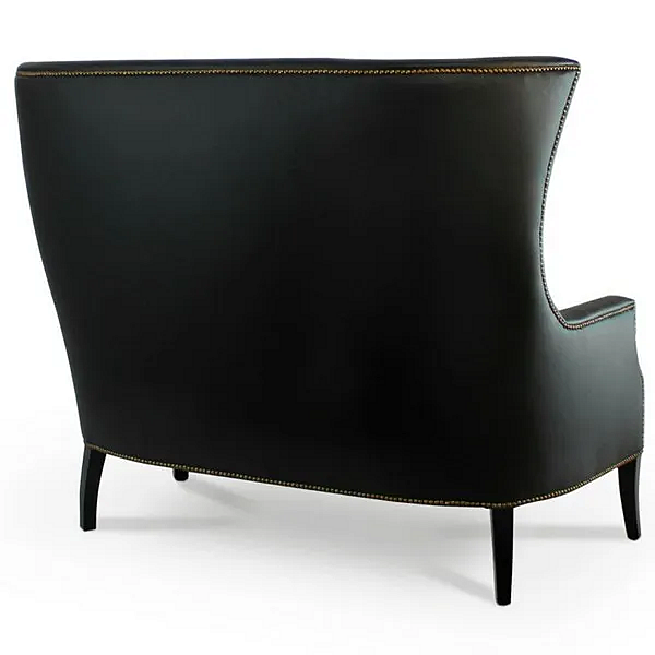 Two-Seater Leather Sofa Dukono BRABBU factory BRABBU from Italy. Foto №4