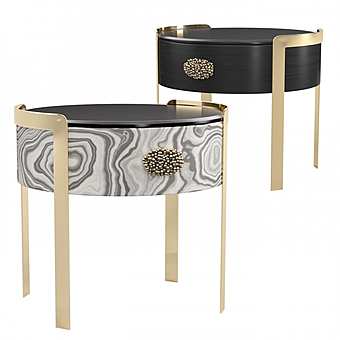 Bedside table ANGELO CAPPELLINI Opera DORIS 41091