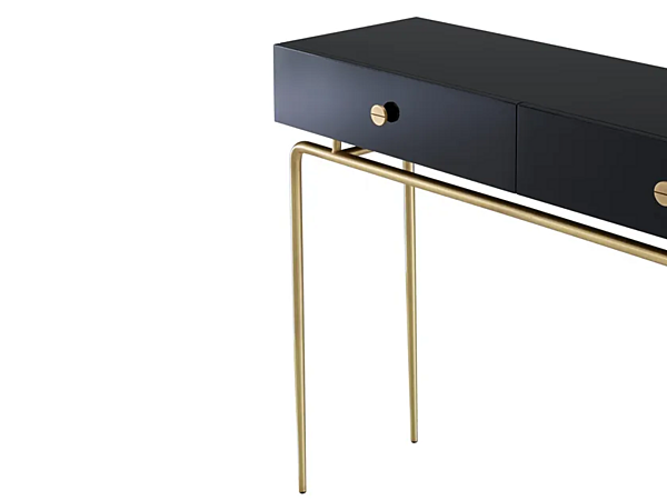 Rectangular console table with drawers in steel and wood LIGNE ROSET Debourgeoisee 19980395 factory LIGNE ROSET from Italy. Foto №3