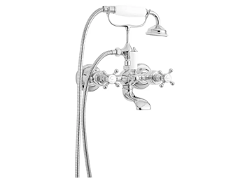 Wall Mounted Bathtub Tap with Hand Shower Gentry Home Mayfair factory Gentry Home from Italy