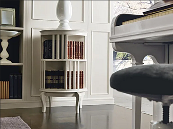Swivel Wooden Bookcase Incontri Martini Interiors Swivel Wooden Bookcase Incontri Martini Interiors factory MARTINI INTERIORS from Italy