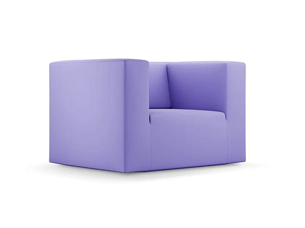 Polyurethane armchair with removable cover and armrests Adrenalina Pan A IMB1072123 factory ADRENALINA from Italy. Foto №2