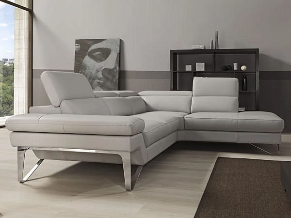 Corner Relaxing Sofa with Upholstered Back Egoitaliano Princess Collection factory Egoitaliano from Italy. Foto №3