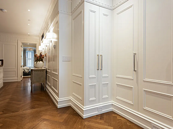 Solid Wood Wardrobe Custom Boiserie Martini Interiors Chicago Solid Wood Wardrobe Custom Boiserie Martini Interiors Chicago factory MARTINI INTERIORS from Italy