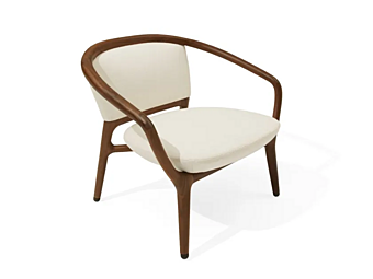 Upholstered fabric armchair with armrests GIORGETTI Pamina 53440 Upholstered fabric armchair with armrests GIORGETTI Pamina 53440 factory GIORGETTI from Italy