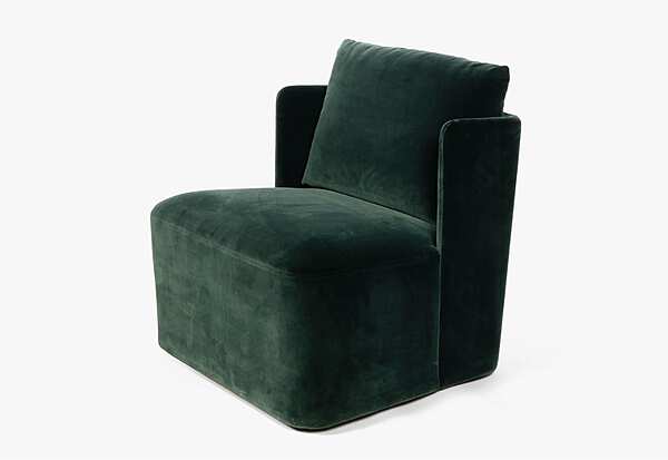 Armchair MERIDIANI (CROSTI) KEETON factory MERIDIANI (CROSTI) from Italy. Foto №1