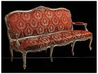 Couch ISACCO AGOSTONI 1117D/3 factory ISACCO AGOSTONI from Italy