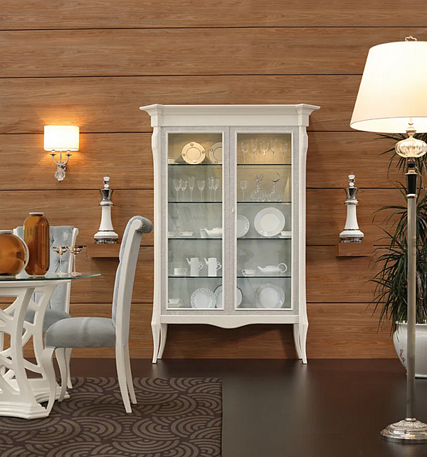 Display cabinet with integrated lighting MARZORATI Montecarlo factory MARZORATI from Italy. Foto №3