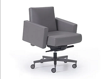 Swivel leather executive chair Inca I 4 Mariani
