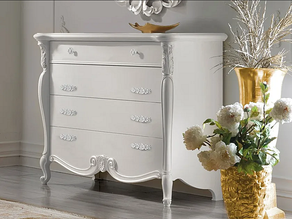 Wooden chest of drawers Puccini CASA +39 7505 factory CASA +39 from Italy. Foto №1