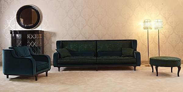 The PATINA sofa LC/S115 28 - LE CADRE DIVANO ALTO factory PATINA from Italy. Foto №1
