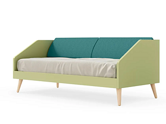 Sofa bed with upholstered back Nidi Bug factory nidi from Italy