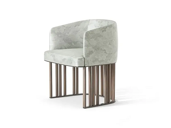 Fabric chair with removable cover GIORGETTI HERO factory GIORGETTI from Italy. Foto №1