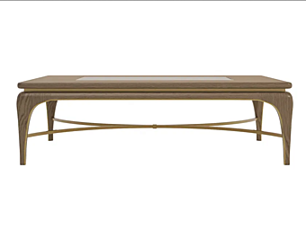 Rectangular coffee table in wood A.R. Arredamenti Alexander Collection factory AR Interiors from Italy
