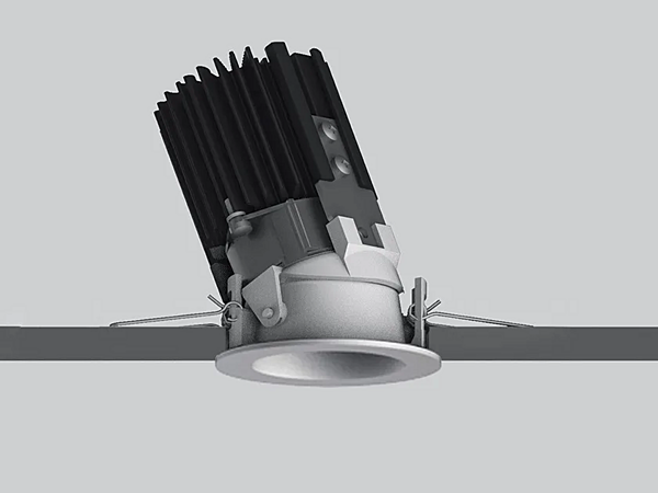 LED Adjustable Round Aluminium Spotlight Artemide Everything factory Artemide from Italy. Foto №1