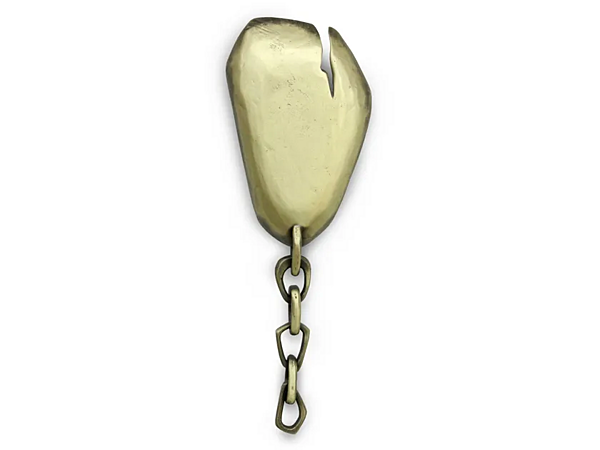 Brass wall light Scutum BRABBU factory BRABBU from Italy. Foto №1