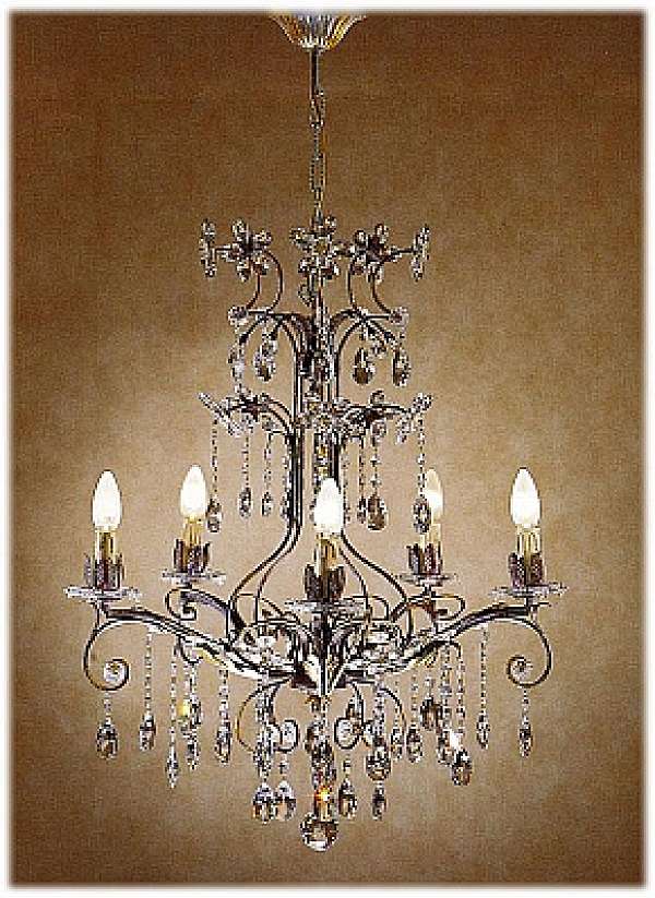 Chandelier MECHINI L152/5 SW factory MECHINI from Italy. Foto №1