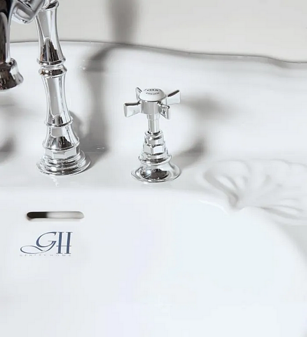 Victorian Porcelain Pedestal Washbasin Gentry Home factory Gentry Home from Italy. Foto №5