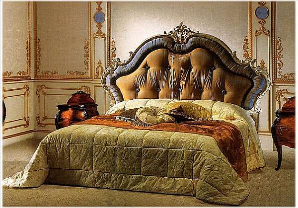 Bed CARLO ASNAGHI STYLE 10820 factory CARLO ASNAGHI STYLE from Italy. Foto №1